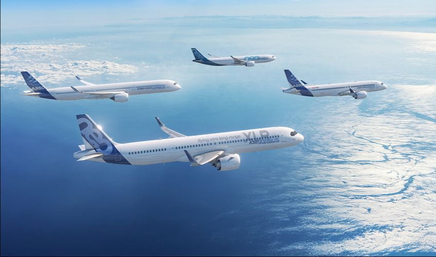 Avion de chez Airbus Atlantic