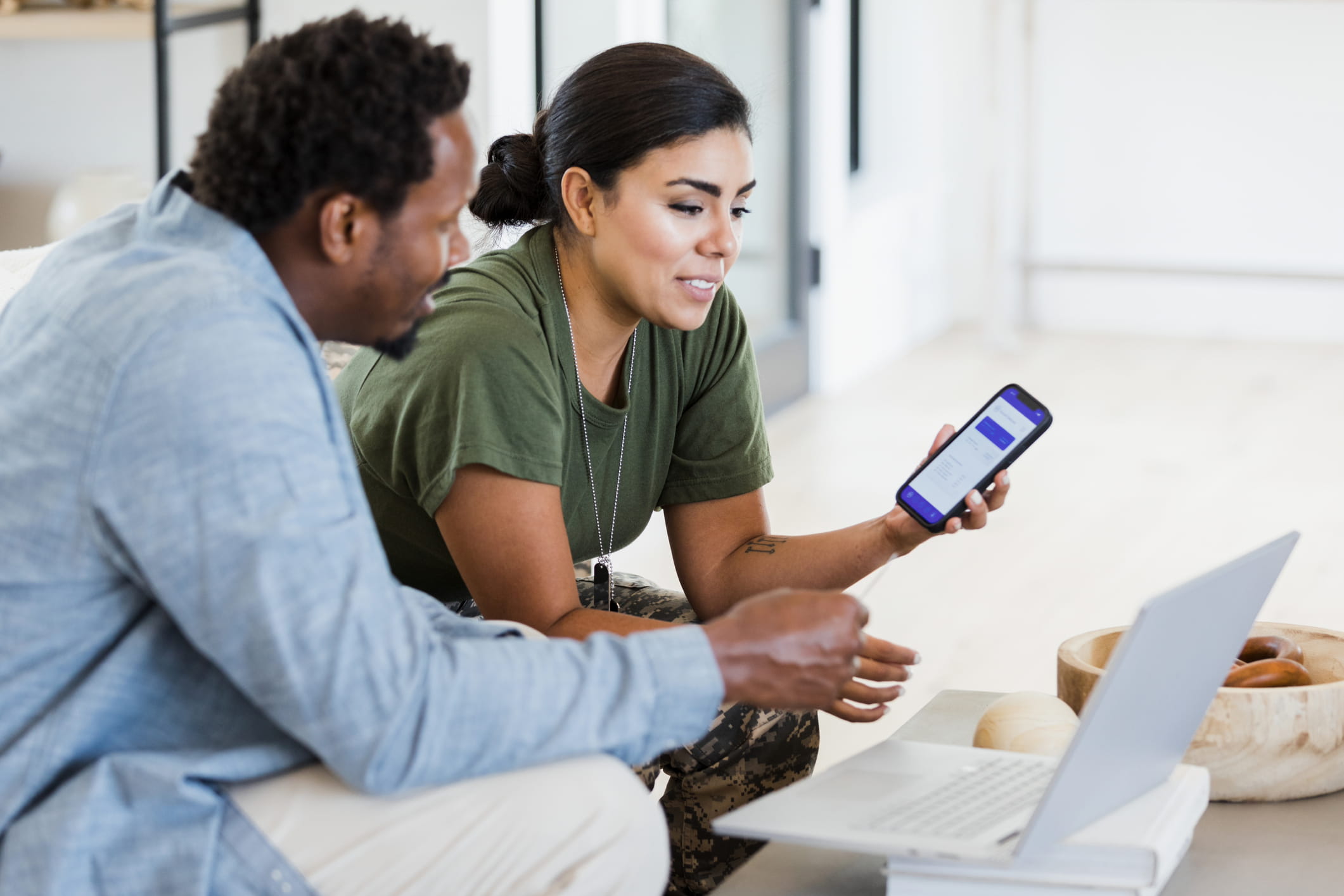 veteran applying to job online